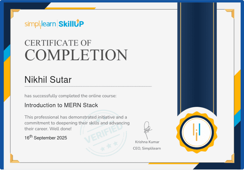 MERN Stack fundamentals